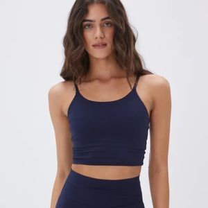 Adanola Tank Bra in Navy